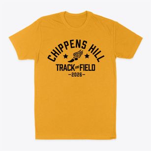 Chippens Hill Middle School Track and Field Classic Dad T-Shirt