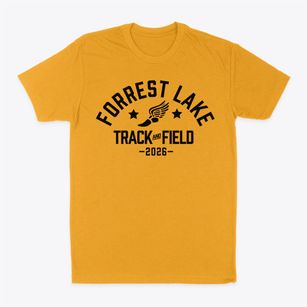 Forrest Lake Education Center Track and Field Classic Dad T-Shirt