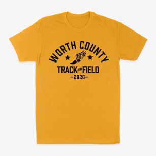 Worth County High School Track and Field Classic Dad T-Shirt