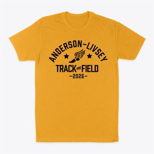 Anderson-livsey Elementary School Track and Field Classic Dad T-Shirt