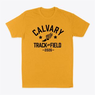 Calvary Baptist Christian Academy Track and Field Classic Dad T-Shirt