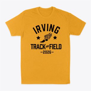 Irving Elementary School Track and Field Classic Dad T-Shirt