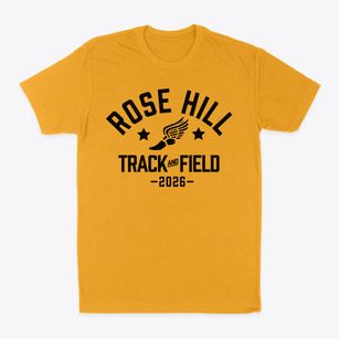 Rose Hill Primary School Track and Field Classic Dad T-Shirt
