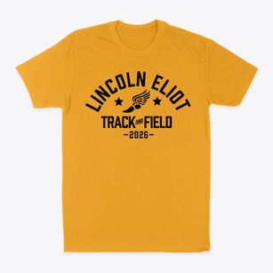 Lincoln Eliot Elementary School Track and Field Classic Dad T-Shirt