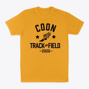 Coon School Track and Field Classic Dad T-Shirt
