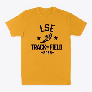 Laura Speed Elliott Middle School Track and Field Classic Dad T-Shirt