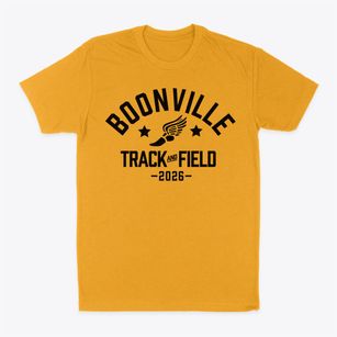 Boonville High School Track and Field Classic Dad T-Shirt
