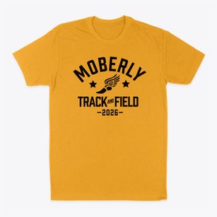 Moberly High School Track and Field Classic Dad T-Shirt
