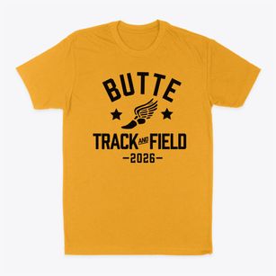 Butte Public School Track and Field Classic Dad T-Shirt
