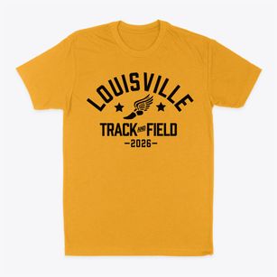 Louisville Elementary School Track and Field Classic Dad T-Shirt