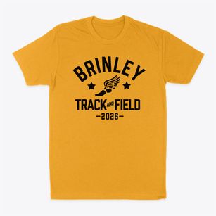 Brinley Middle School Track and Field Classic Dad T-Shirt