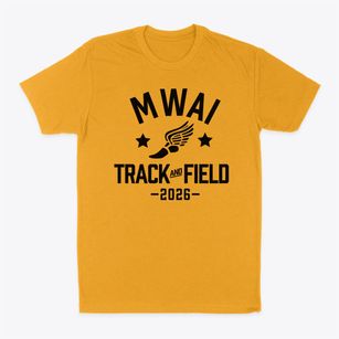 Manhattan West Art Institute Track and Field Classic Dad T-Shirt