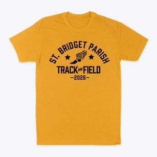 St Bridget Parish Track and Field Classic Dad T-Shirt