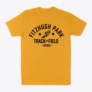 Fitzhugh Park Elementary School Track and Field Classic Dad T-Shirt