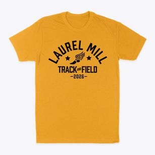 Laurel Mill Accelerated Elementary Track and Field Classic Dad T-Shirt