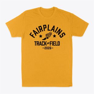 Fairplains Elementary School Track and Field Classic Dad T-Shirt