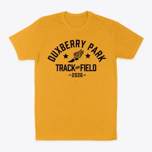 Duxberry Park Alternative Elementary Track and Field Classic Dad T-Shirt