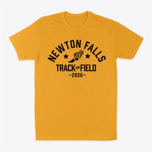 Newton Falls Middle School Track and Field Classic Dad T-Shirt