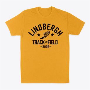 Lindbergh Elementary School Track and Field Classic Dad T-Shirt