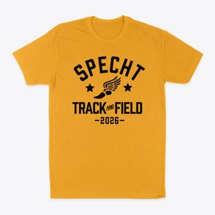 Specht Elementary School Track and Field Classic Dad T-Shirt