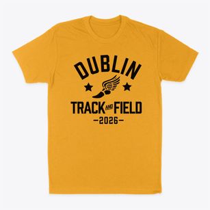 Dublin High School Track and Field Classic Dad T-Shirt