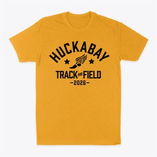 Huckabay School Track and Field Classic Dad T-Shirt