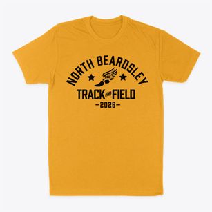 North Beardsley Elementary School Track and Field Classic Dad T-Shirt