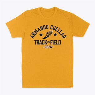 Armando Cuellar Junior High School Track and Field Classic Dad T-Shirt
