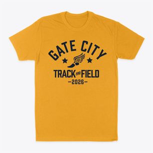 Gate City Middle School Track and Field Classic Dad T-Shirt