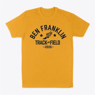 Benjamin Franklin Elementary School Track and Field Classic Dad T-Shirt