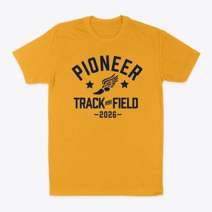 Pioneer Junior High School Track and Field Classic Dad T-Shirt