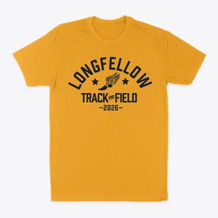 Longfellow Elementary School Track and Field Classic Dad T-Shirt