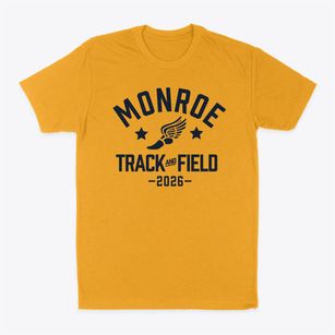 Monroe Elementary School Track and Field Classic Dad T-Shirt