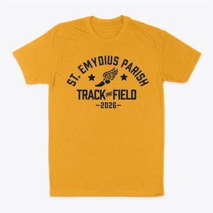 St Emydius Parish Track and Field Classic Dad T-Shirt