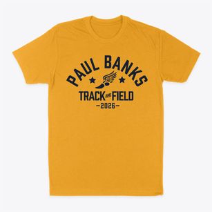 Paul Banks Elementary School Track and Field Classic Dad T-Shirt