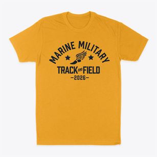 Marine Military Academy Track and Field Classic Dad T-Shirt