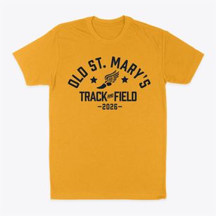 Old St. Mary's School Track and Field Classic Dad T-Shirt