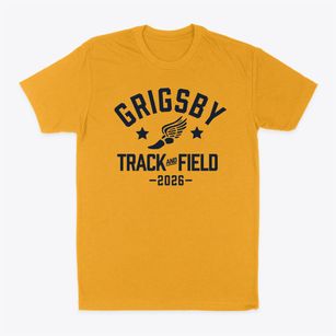 Grigsby Middle School Track and Field Classic Dad T-Shirt
