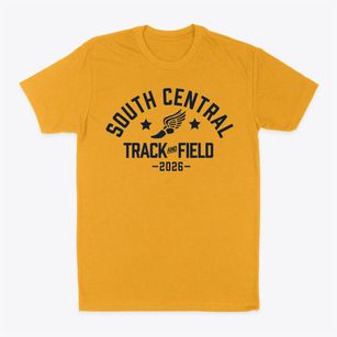 South Central Elementary School Track and Field Classic Dad T-Shirt