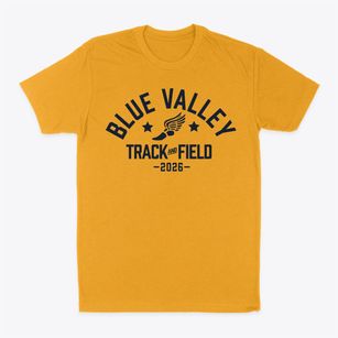 Blue Valley High School Track and Field Classic Dad T-Shirt