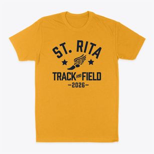 Saint Rita School Track and Field Classic Dad T-Shirt
