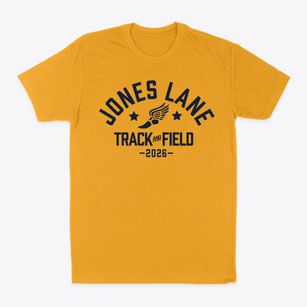 Jones Lane Elementary School Track and Field Classic Dad T-Shirt