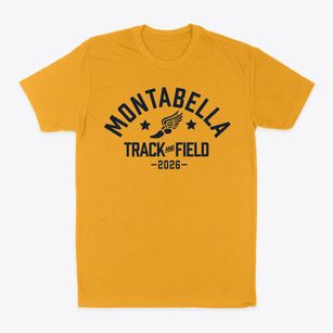 Montabella Middle School Track and Field Classic Dad T-Shirt