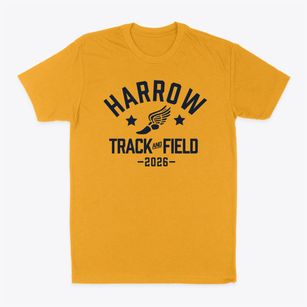 Harrow Elementary School Track and Field Classic Dad T-Shirt