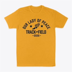 Our Lady Of Peace School Track and Field Classic Dad T-Shirt