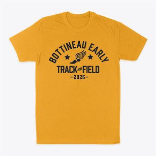 Bottineau Early Educational Center Track and Field Classic Dad T-Shirt