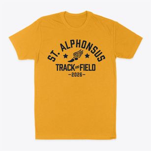 Saint Alphonsus Elementary School Track and Field Classic Dad T-Shirt