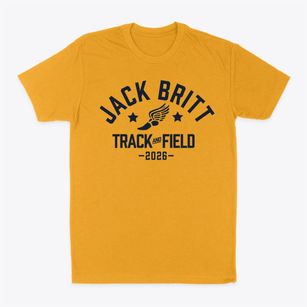 Jack Britt High School Track and Field Classic Dad T-Shirt