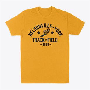 Nelsonville-york High School Track and Field Classic Dad T-Shirt