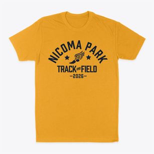 Nicoma Park Elementary School Track and Field Classic Dad T-Shirt